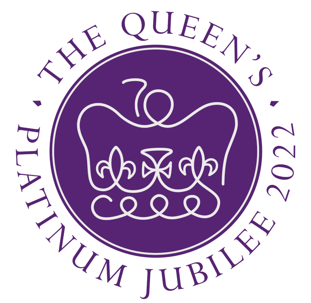 Platinum Jubilee Emblem in Purple