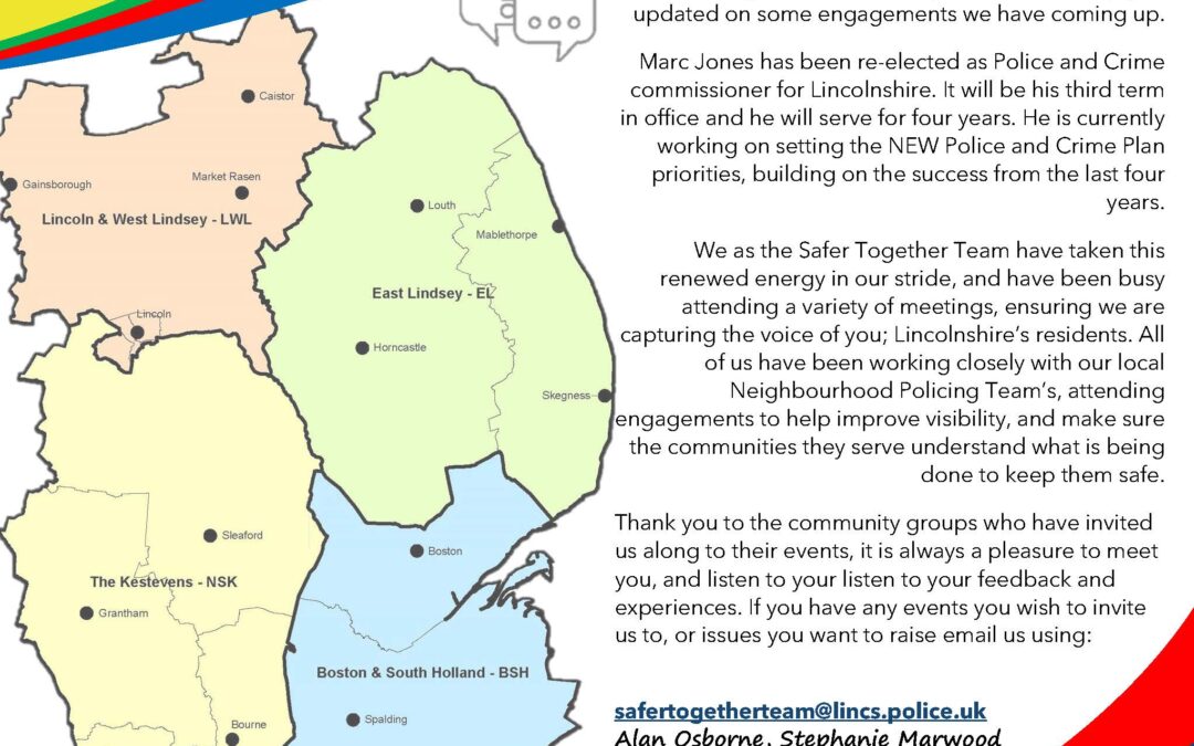 Safer Together Team Newsletter